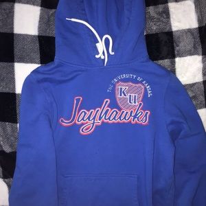 Boys KU hoodie, not worn a lot but it was athrift